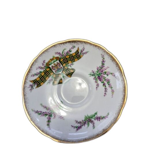 5 Royal Stafford Tartan Series various clans 5.5" saucers no cups England - Picture 4 of 6